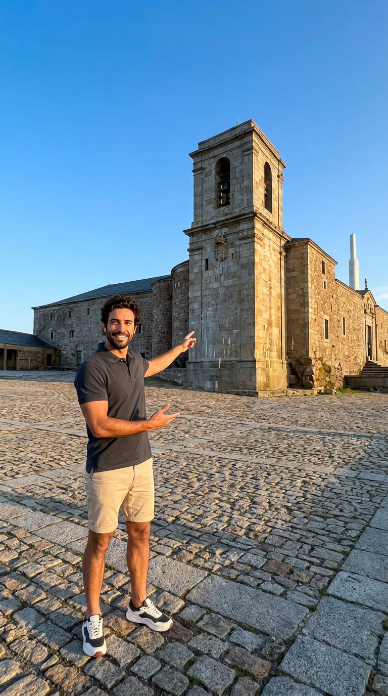 Iago Alba en Peña de Francia y santuario, Sierra de Francia