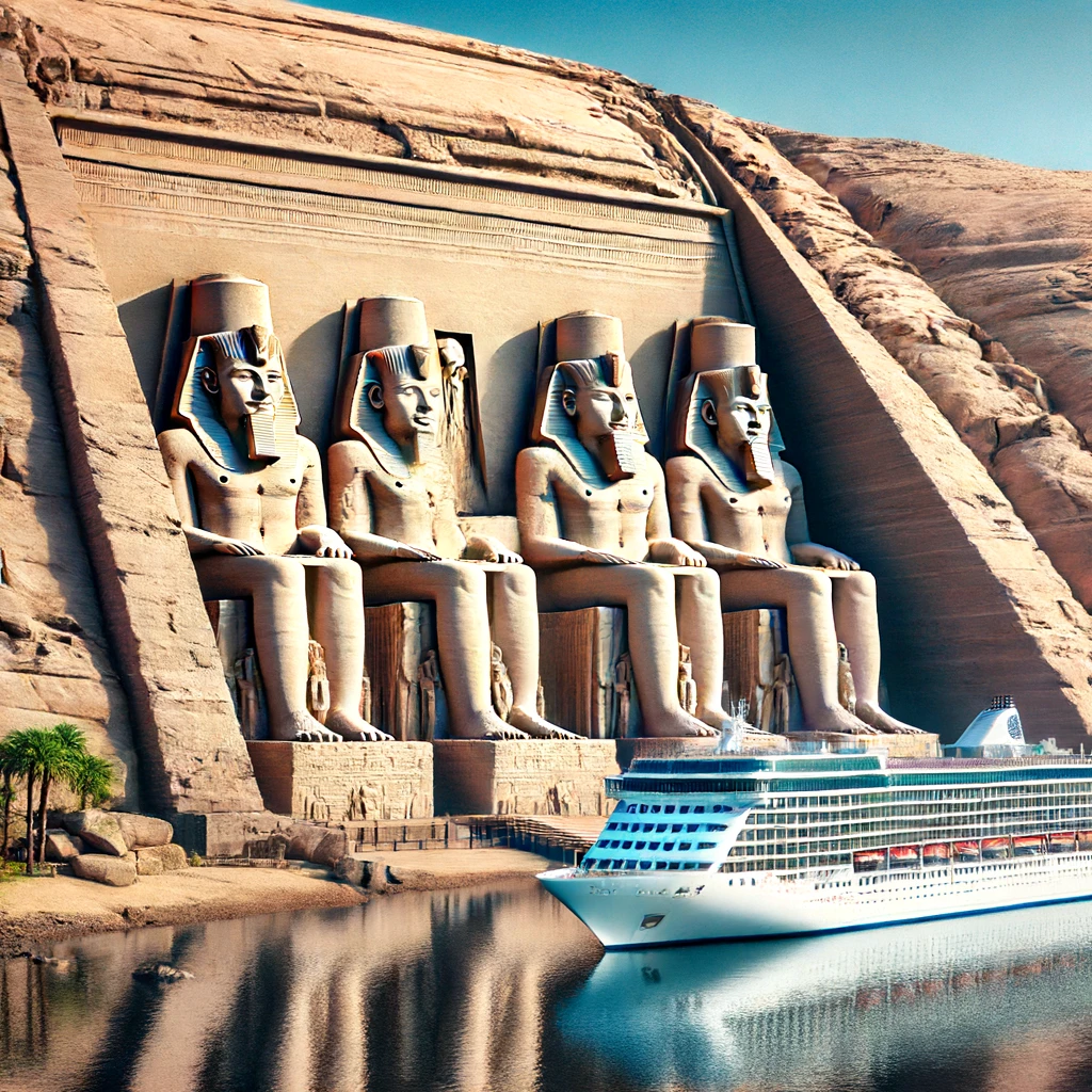 Abu Simbel en barco